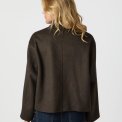 Neo Noir - Hamra Wool Jacket - Chocolate Brown