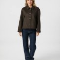 Neo Noir - Hamra Wool Jacket - Chocolate Brown