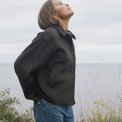 Neo Noir - Hamra Wool Jacket - Chocolate Brown