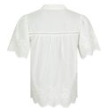 Neo Noir - MICHELINE EMB BLOUSE - Off White
