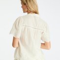 Neo Noir - MICHELINE EMB BLOUSE - Off White