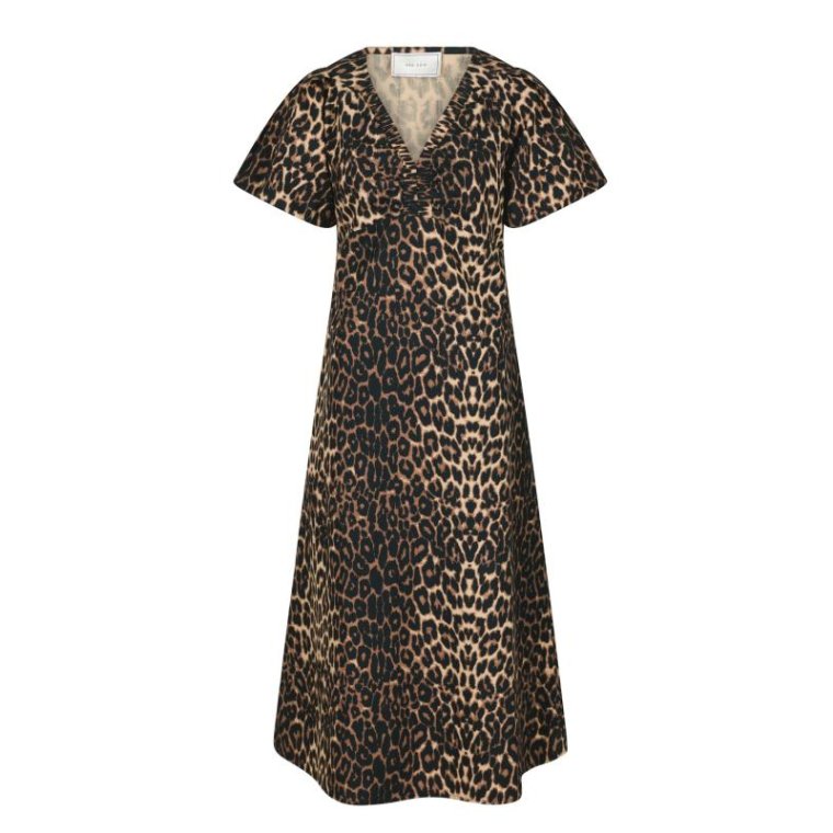 Neo Noir - ILLANA LEO DRESS - Leopard