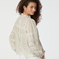 Neo Noir - Lyla Soft Border Blouse - Dusty Yellow