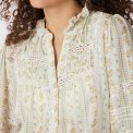 Neo Noir - Lyla Soft Border Blouse - Dusty Yellow