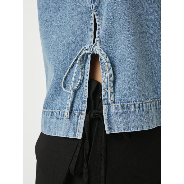 Neo Noir - Svetlana D Top - Light Blue