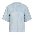 Neo Noir - Siama S Voile Blouse - Light Blue