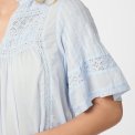 Neo Noir - Siama S Voile Blouse - Light Blue