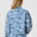 Neo Noir - Emilia Embrodiery Jacket - Blue