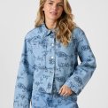Neo Noir - Emilia Embrodiery Jacket - Blue