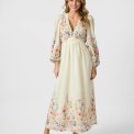 Neo Noir - Silfi Flower Print Dress - Creme