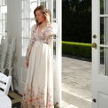 Neo Noir - Silfi Flower Print Dress - Creme
