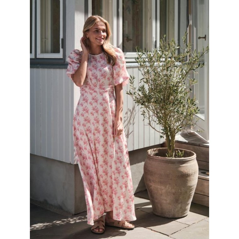 Neo Noir - Kikka Wild Rose Dress - Pink