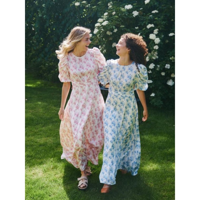 Neo Noir - Kikka Wild Rose Dress - Pink