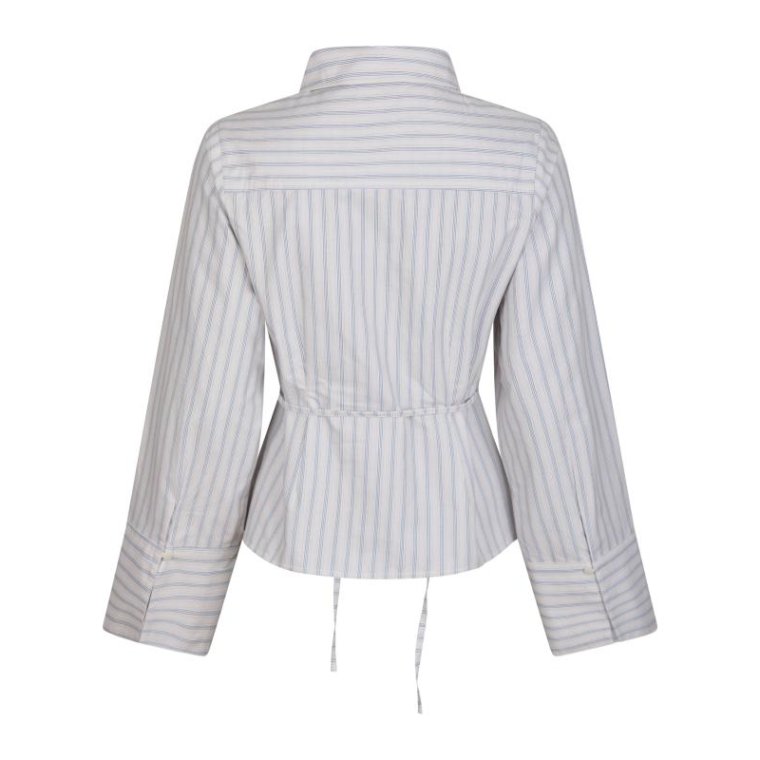 Neo Noir - Clarida Stripe Shirt - Creme