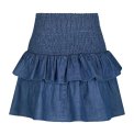 Neo Noir - Carin Denim Skirt	- Blue