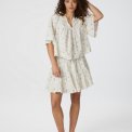 Neo Noir - Siama Dobby Flower Blouse - Off White	