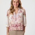 Neo Noir - Roselle Artist Paisley Blouse - Ivory