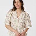 Neo Noir - Evienne Floral Blush Top - ROSE