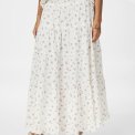 Neo Noir - Asta Small Blossom Skirt - Creme