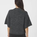 Neo Noir - Benuta Fluffy Knit Cardigan - Antracit melange