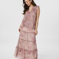 Neo Noir - Izar Blur Graphic Top - Evening Rose