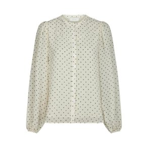 Neo Noir - Yrima Dot Blouse - White