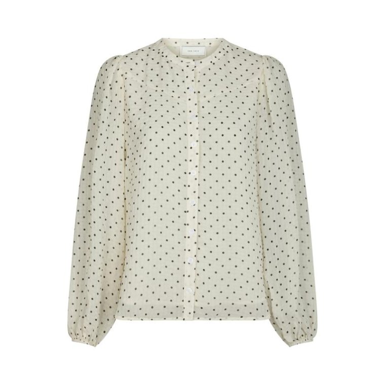 Neo Noir - Yrima Dot Blouse - White