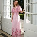 Neo Noir - Serna Flower Print Dress - Light pink