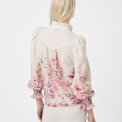 Neo Noir - Calloma Flower Print Blouse - Ivory