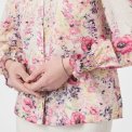 Neo Noir - Calloma Flower Print Blouse - Ivory
