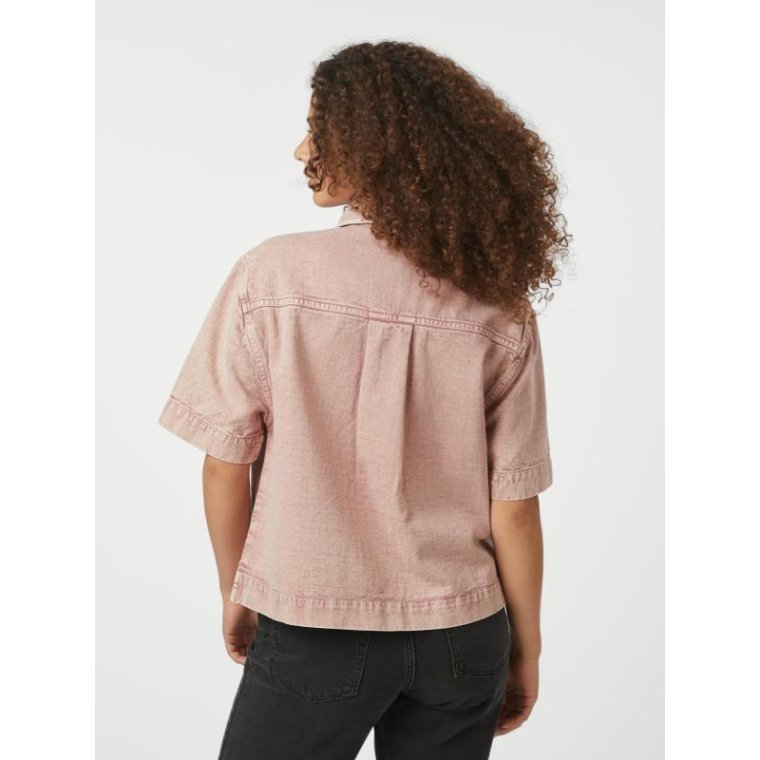 Neo Noir - Tiki Solid Shirt - Ash Rose