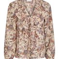 Neo Noir - Ivey Art Paisely Blouse - Creme