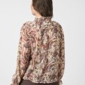 Neo Noir - Ivey Art Paisely Blouse - Creme