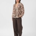 Neo Noir - Ivey Art Paisely Blouse - Creme