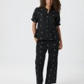 Neo Noir - Savy Flower Emb Blouse - Black