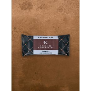 Karamel Kompagniet - Karamel Bar - Lakrids i lys chokolade