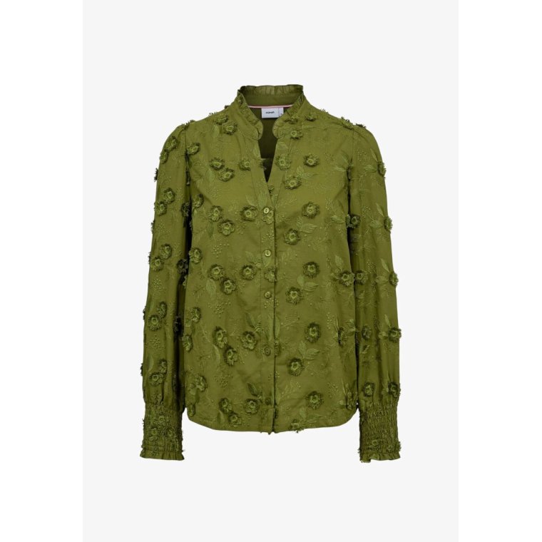 N�MPH - NULENEA SHIRT - Calla Green