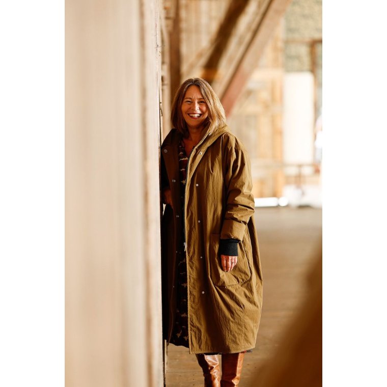 MCVERDI - Gylden oversize vinterfrakke - Mc861c - golden