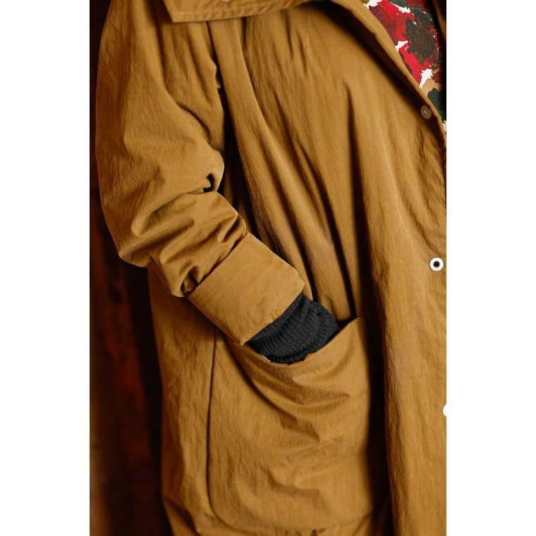 MCVERDI - Gylden oversize vinterfrakke - Mc861c - golden