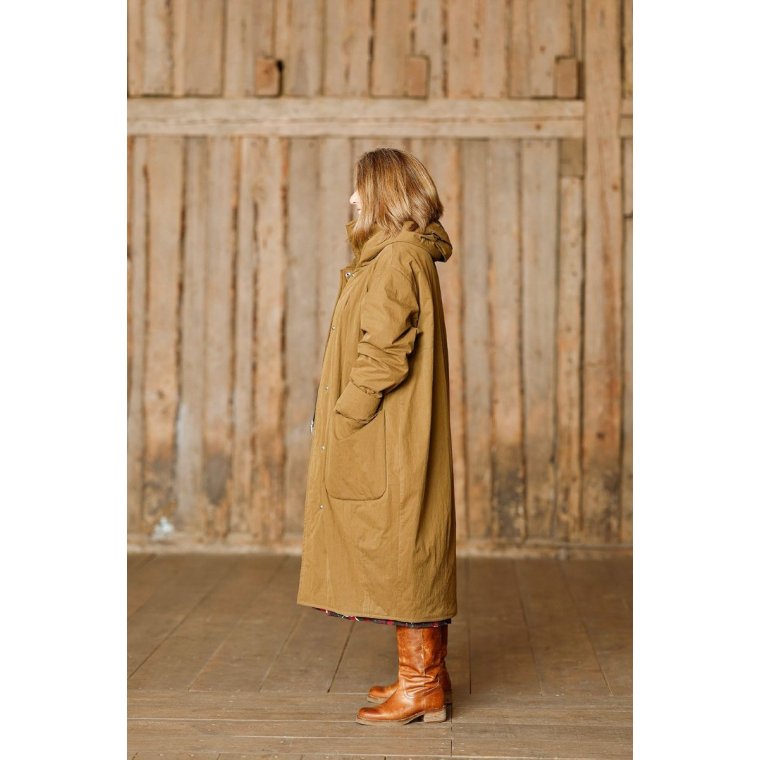 MCVERDI - Gylden oversize vinterfrakke - Mc861c - golden