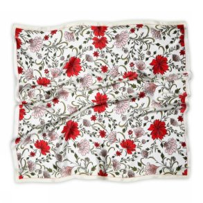 MP DENMARK - Sylvie silk scarf - Cream