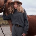 Six Ames - JADE SWEATER - Dark Grey Melange