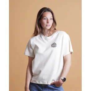 ELSK - BALANCE WOMEN'S INTERLOCK T-SHIRT - 002 OFF WHITE
