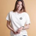 ELSK - BALANCE WOMEN'S INTERLOCK T-SHIRT - 002 OFF WHITE