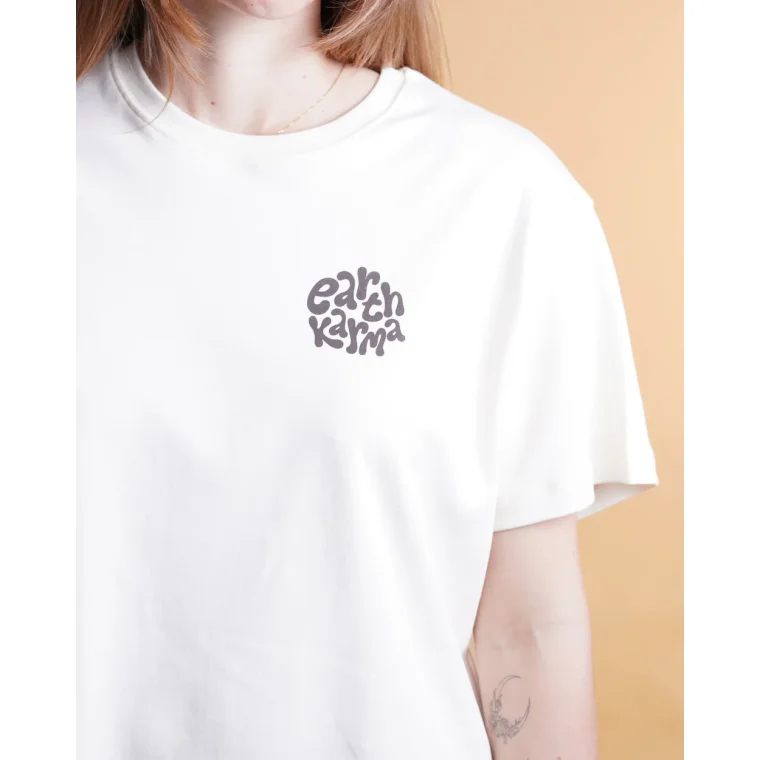 ELSK - BALANCE WOMEN'S INTERLOCK T-SHIRT - 002 OFF WHITE