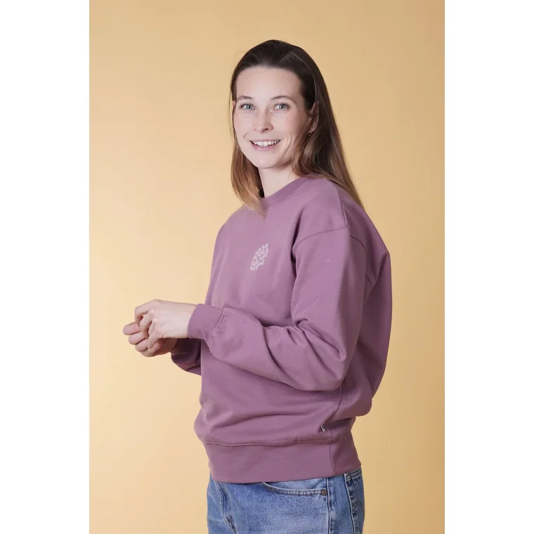 ELSK - BALANCE WOMEN'S CREWNECK - 608 FADED PLUM