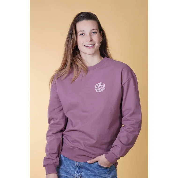 ELSK - BALANCE WOMEN'S CREWNECK - 608 FADED PLUM