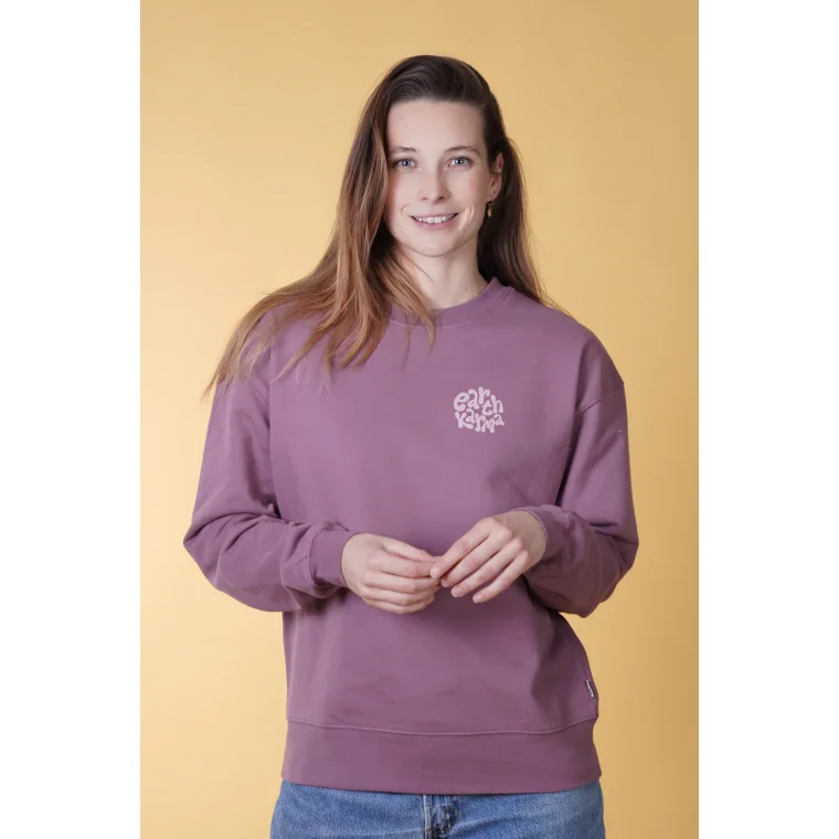 ELSK - BALANCE WOMEN'S CREWNECK - 608 FADED PLUM