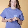 ELSK - WAVE CH WOMEN'S INTERLOCK T-SHIRT - 122 GLACIER BLUE