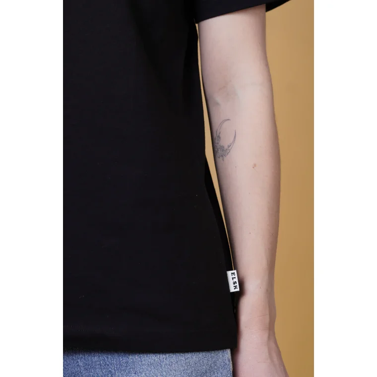 ELSK - SIGNED BASIC WOMEN'S CASUAL T-SHIRT - 900 BLACK